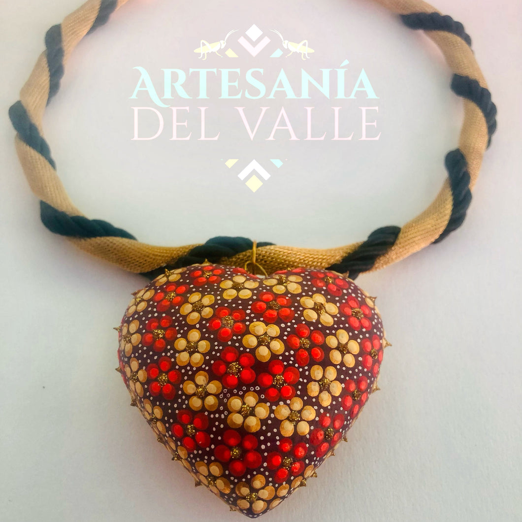 Collar de Copal Floreado